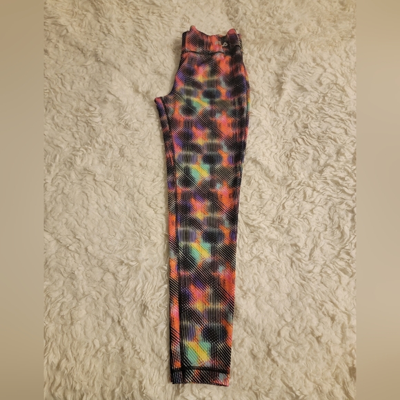 ✨️2/$20 FILA Multicolor Sport Performance Legging Large - Picture 3 of 4